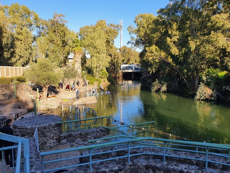 אתר הטבילה הירדנית וסכר דגניה