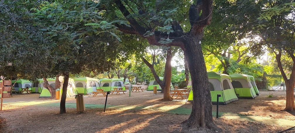 הנחה לקמפינג דפנה של רשת מלונות מטיילים