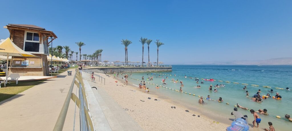 חוף גיא – פארק מים על חוף הכנרת