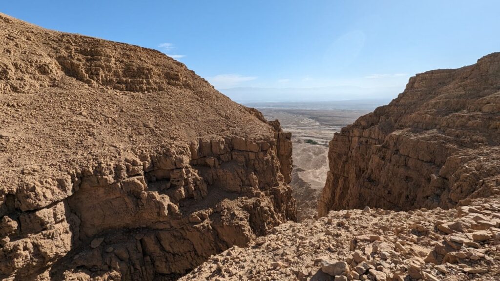 קניון נחל תמר: טיול סולמות ודרגיות