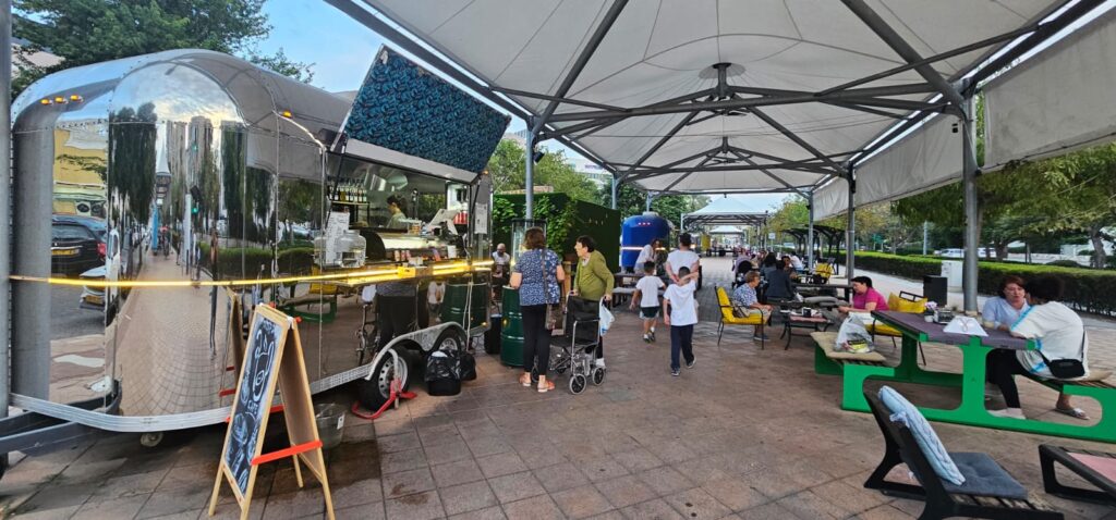 נקודה: עגלת קפה בקריית מוצקין