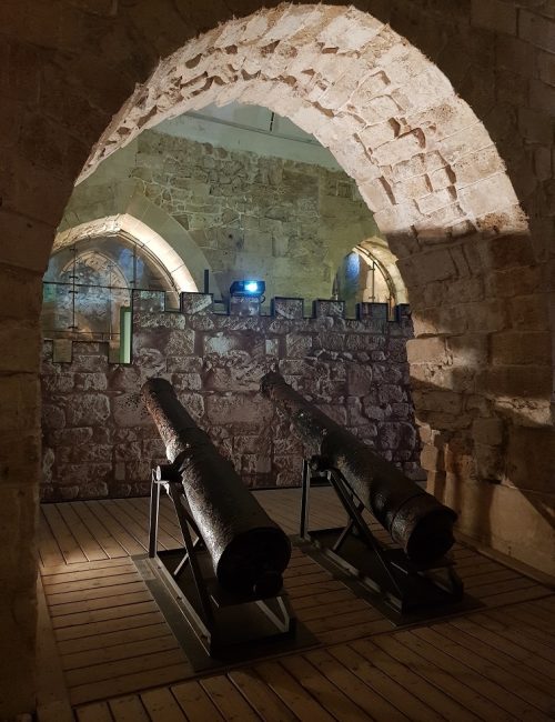 אולמות האבירים עכו העתיקה