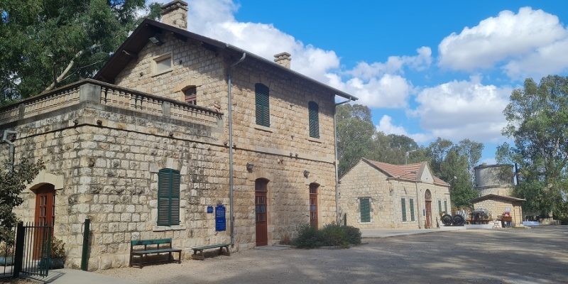 אתר רכבת העמק כפר יהושע – תחנת תל א-שמאם
