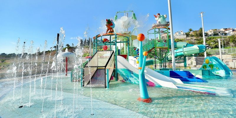 פארק מים בנוף הגליל. קרדיט: דוברות עיריית נוף הגליל