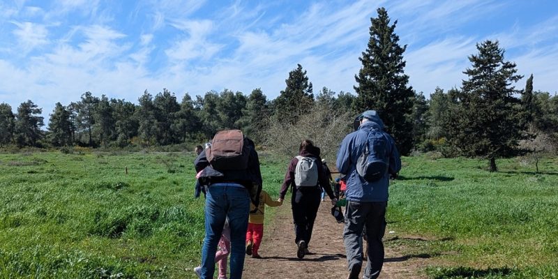 סיור משפחות מטיבות לכת- מנהרת הזמן. באדיבות רמת הנדיב