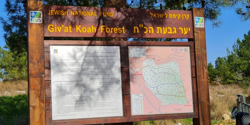 יער גבעת הכ"ח – אנדרטת חטיבת אלכסנדרוני יער קולה