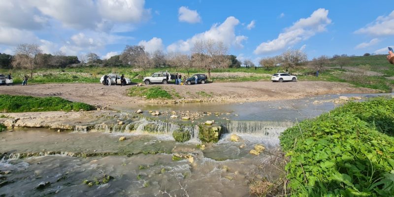 מפלי רז - נחל רז ברמות מנשה