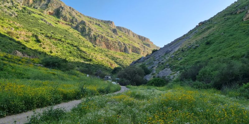 גן לאומי ארבל מבואת חורבת חמאם
