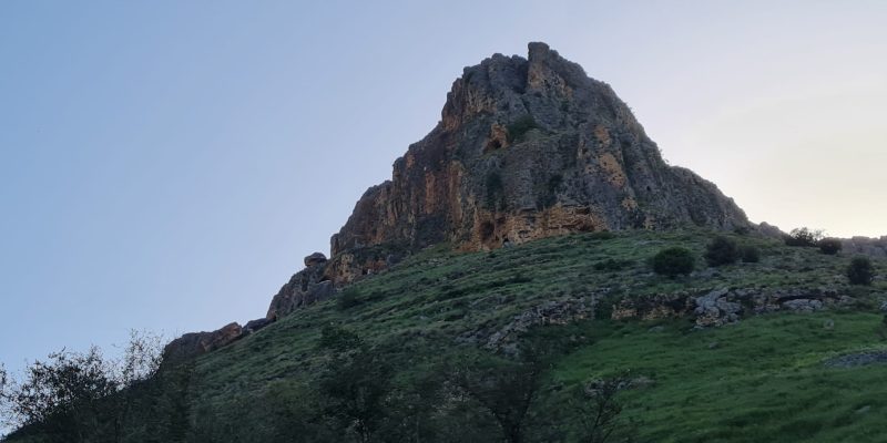 גן לאומי ארבל מבואת חורבת חמאם